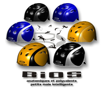 BiOS CARBONE - casque de protection anatomique et multisport pour vlo, roller, skateboard, sport extrme, cascades, kayak, escalade, parapente, paramoteur, sports de glisse, ski, skateboard, kitesurf, cheval et quad de randonne